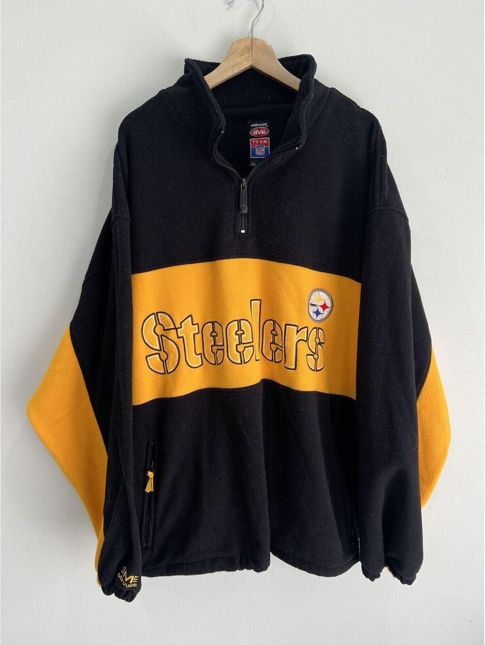 Vintage Pittsburgh Steelers Fleece Sweater Xxl nfl